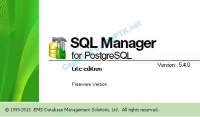 SQL Manager Lite for PostgreSQL