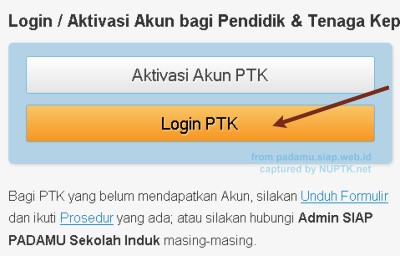 Login PTK