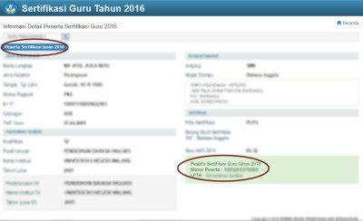 Peserta lolos kuota sertifikasi guru 2016