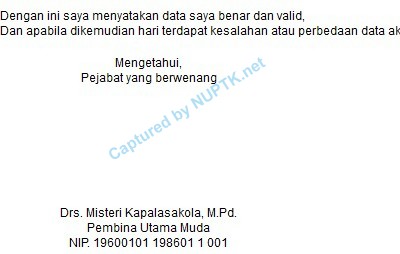 hasil perubahan data